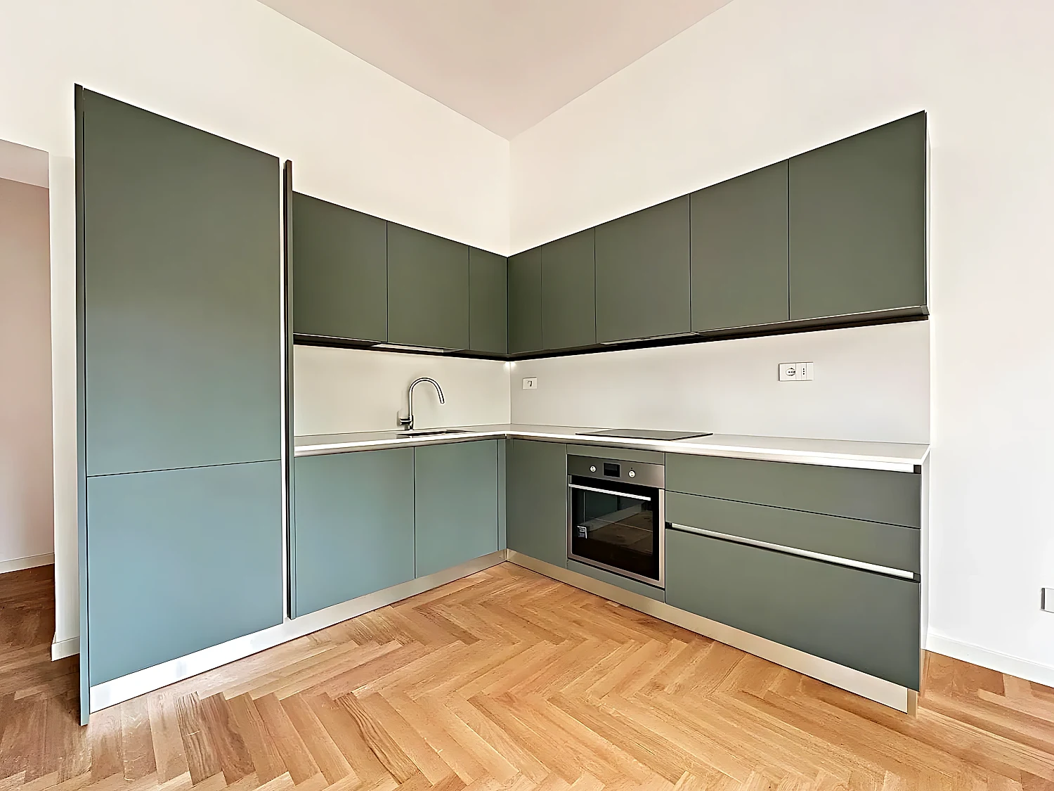 Cocina terminada con acabado de revista, lista para estrenar